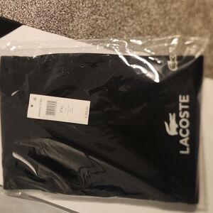 Lacoste Quarter Zip Sweater - Black